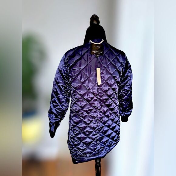 J. Crew Villa Coat Parka in Italian stadium-cloth wool Gold Full Zipper Size 0P - Picture 10 of 16